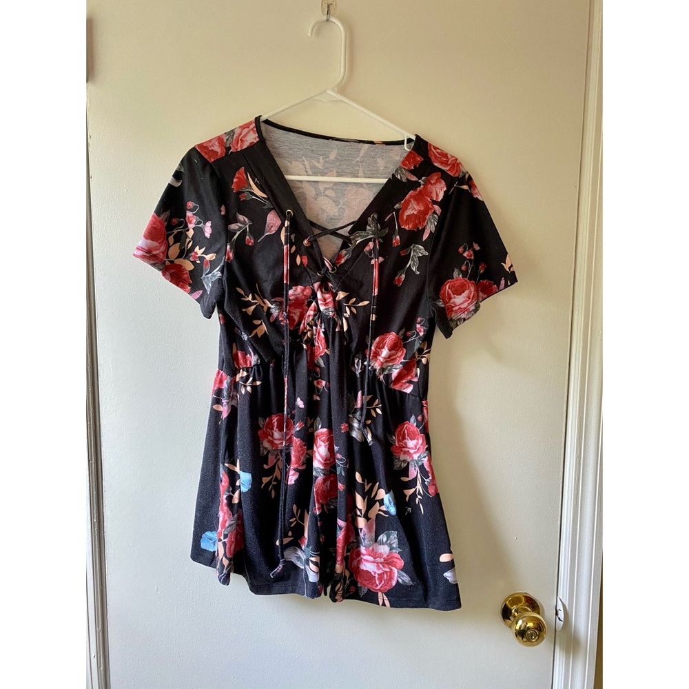 XL Rose Blouse
